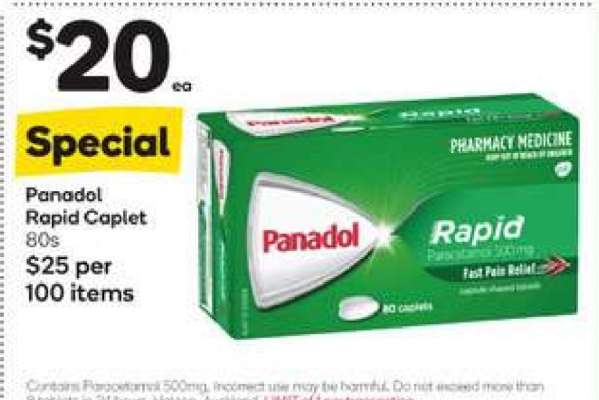 Panadol Rapid Caplet 80s