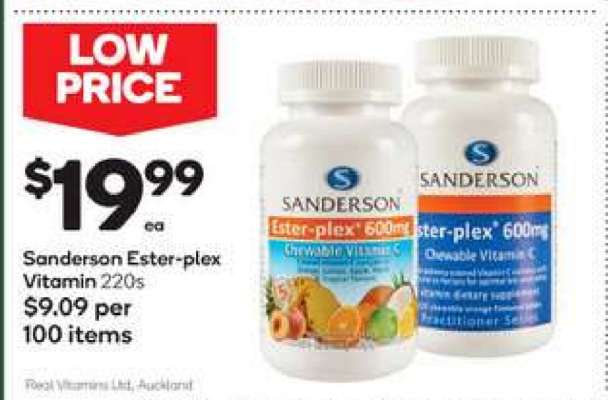 Sanderson Ester-plex Vitamin 220s