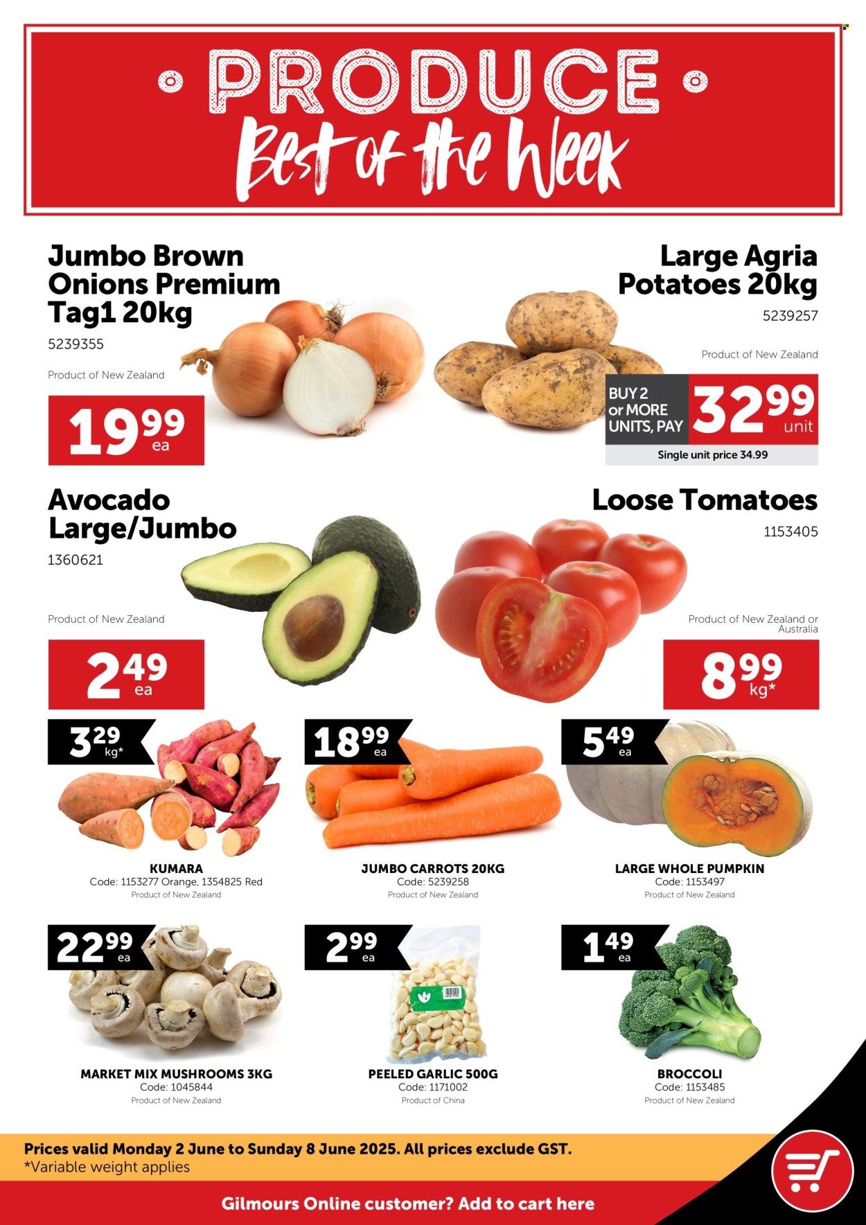 Gilmours catalogue - 02.06.2025 - 08.06.2025. Page 1