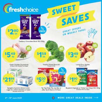 Fresh Choice mailer - 09.06.2025 - 15.06.2025.
