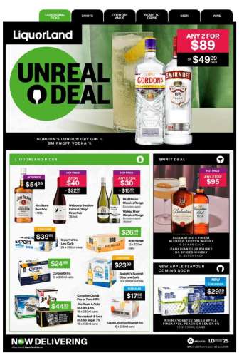thumbnail - Liquorland catalogue - Unreal Deal