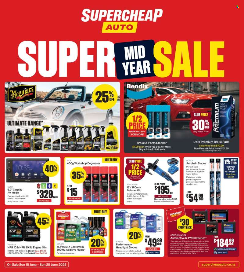 SuperCheap Auto mailer - 15.06.2025 - 29.06.2025.