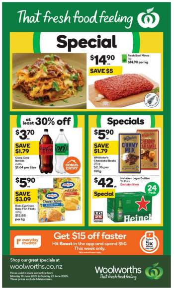 thumbnail - Woolworths catalogue - North Island