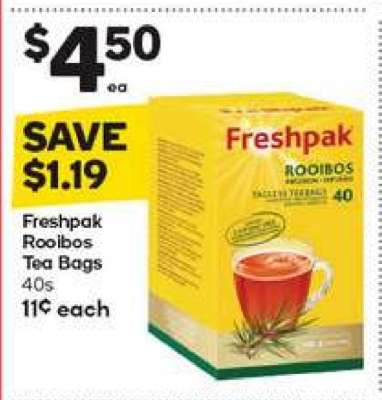 Freshpak Rooibos Tea Bags