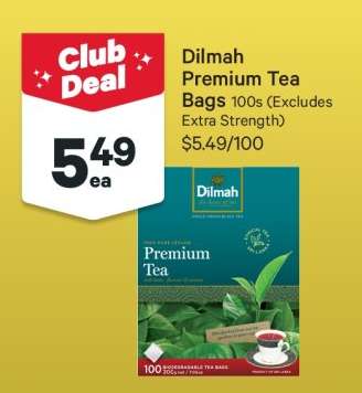 Dilmah Premium Tea Bags