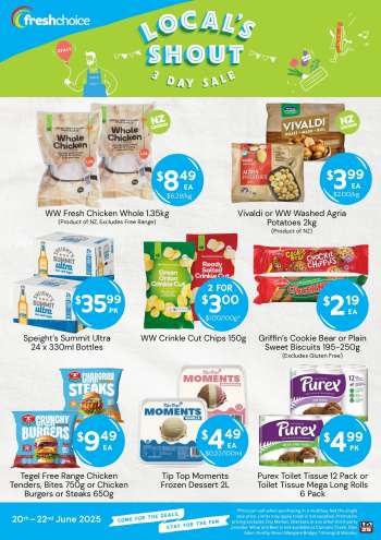 Fresh Choice mailer - 20.06.2025 - 22.06.2025.