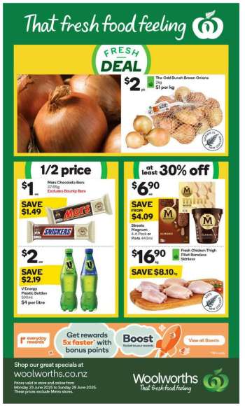 Woolworths mailer - 23.06.2025 - 29.06.2025.