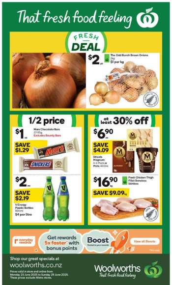 Woolworths mailer - 23.06.2025 - 29.06.2025.