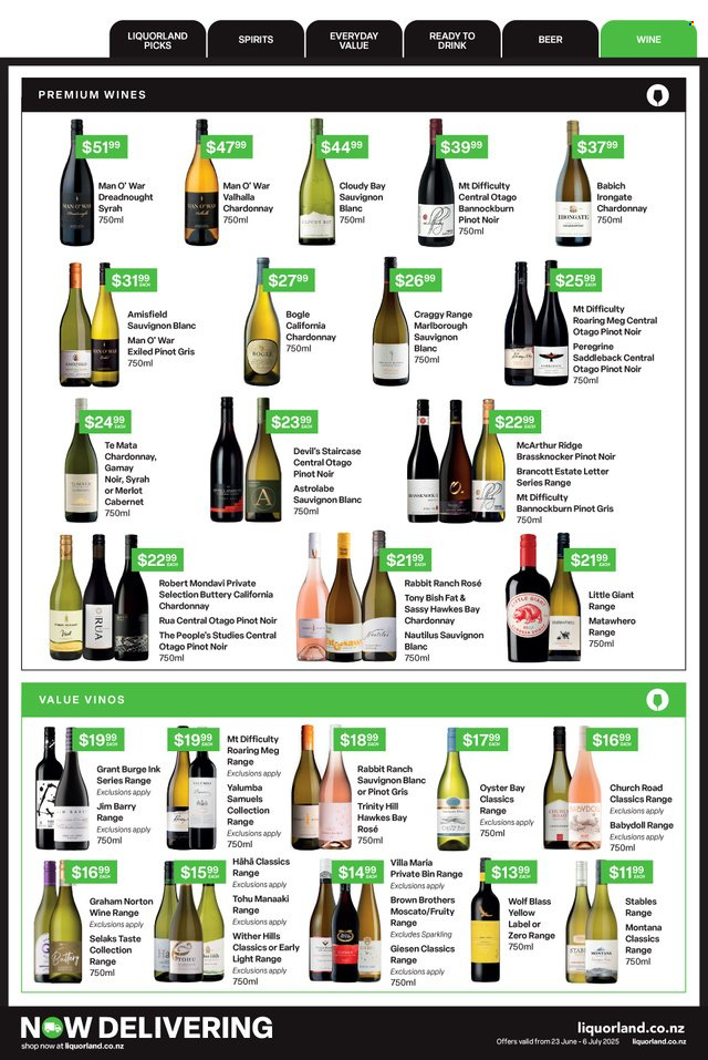 Liquorland catalogue - 23.06.2025 - 06.07.2025. Page 14