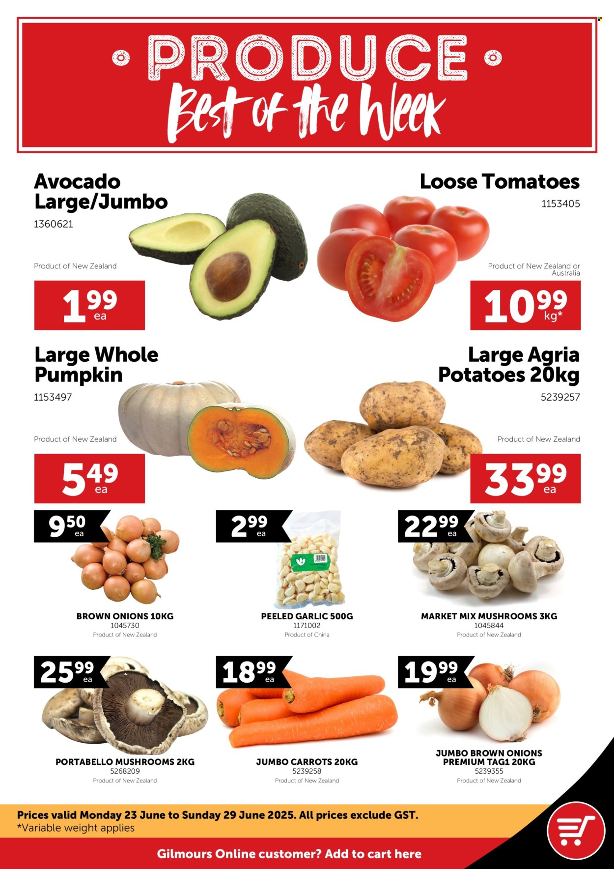 Gilmours catalogue - 23.06.2025 - 29.06.2025. Page 1