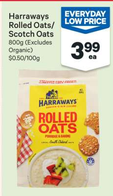 Harraways Rolled Oats/Scotch Oats