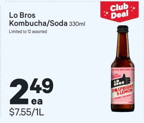 Lo Bros Kombucha/Soda