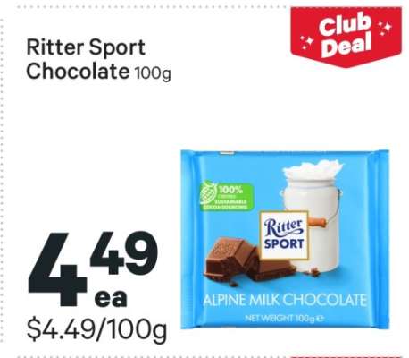 Ritter Sport Chocolate