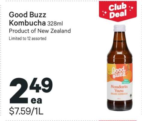 Good Buzz Kombucha