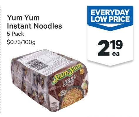 Yum Yum Instant Noodles