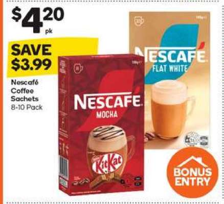Nescafé Coffee Sachets