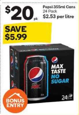 Pepsi 355ml Cans