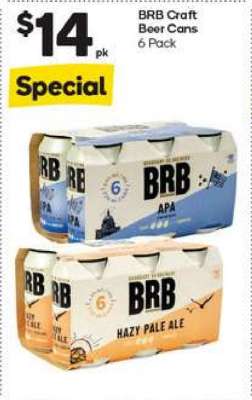 BRB Craft Beer Cans