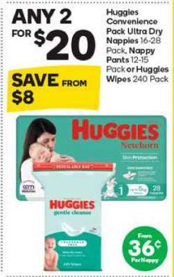 Huggies Convenience Pack